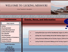 Tablet Screenshot of lickingmo.org